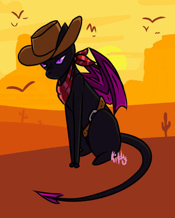 Cowboy Kitty